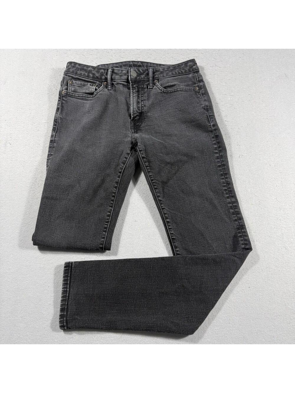 American Eagle‎ AirFlex+ Black Slim Straight Jeans Men’s 30x34 Stretch
